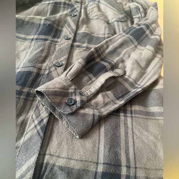 Beach Lunch Lounge Sally brushed flannel shirt, size Small S/P - Picture 3 of 8